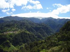 Blick auf Ilha, Santana, Madeira