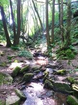 Licht am Ende der Margaretenschlucht